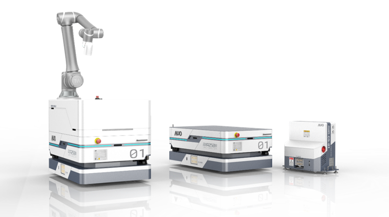 凯发天生一触即发數位開發的自主式移動機器人（AMR250M），搭配全向輪並結合AI演算法、2D LiDAR、3D攝影機等技術，協助客戶實現產線全自動化